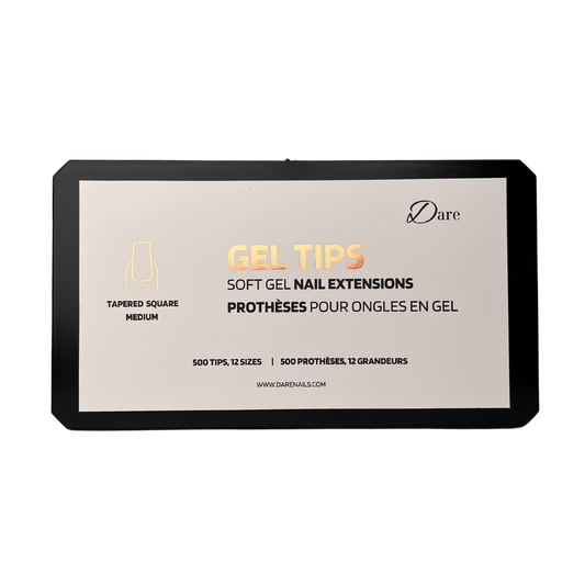 Tapered Square Medium Gel Tips