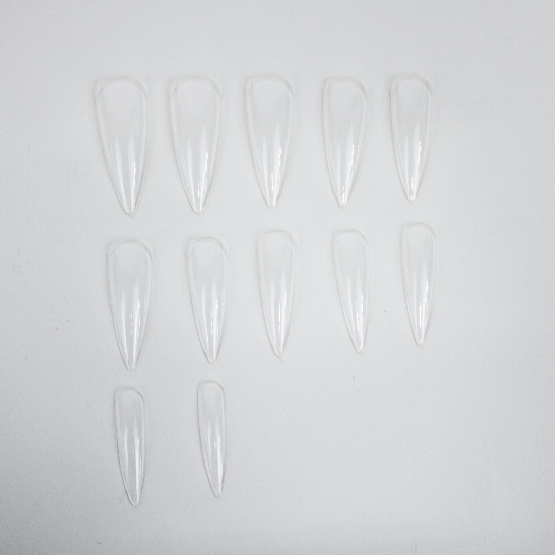 Prothèses en gel Stiletto Long