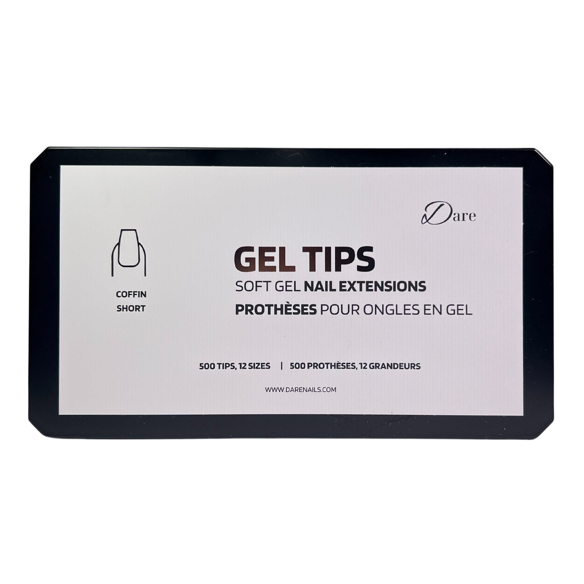 Coffin Short Gel Tips